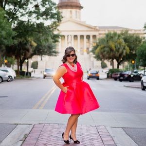 Kate Spade Geranium Dress 14 EUC